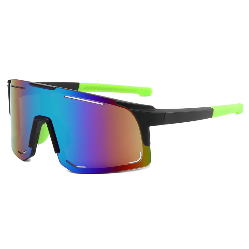 Gafas de sol deportivas polarizadas con protección UV a prueba de viento para ciclismo