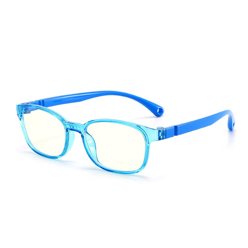 Gafas ópticas TR90 con lentes transparentes y bloqueo de luz azul para niños